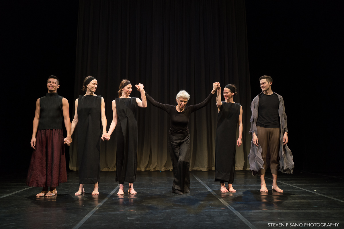 The company takes a bow after performing